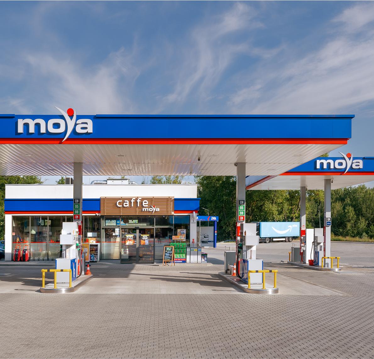 Stacja benzynowa MOYA