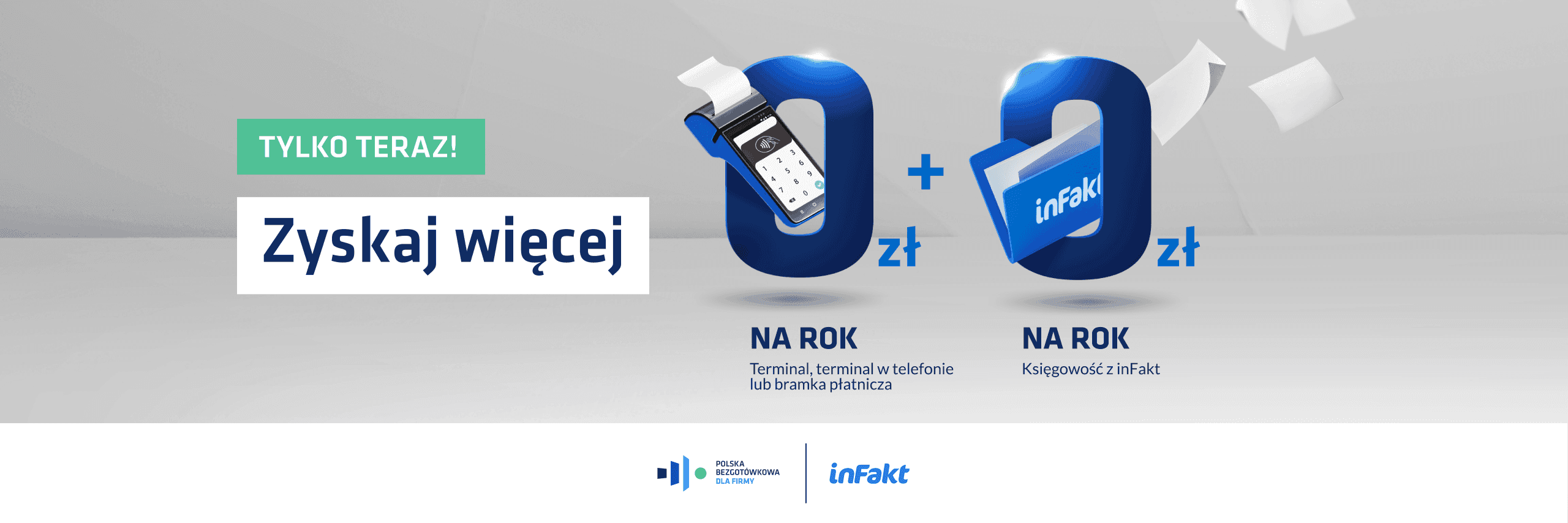 Terminal i księgowość za 0 zł – nowa akcja z inFakt