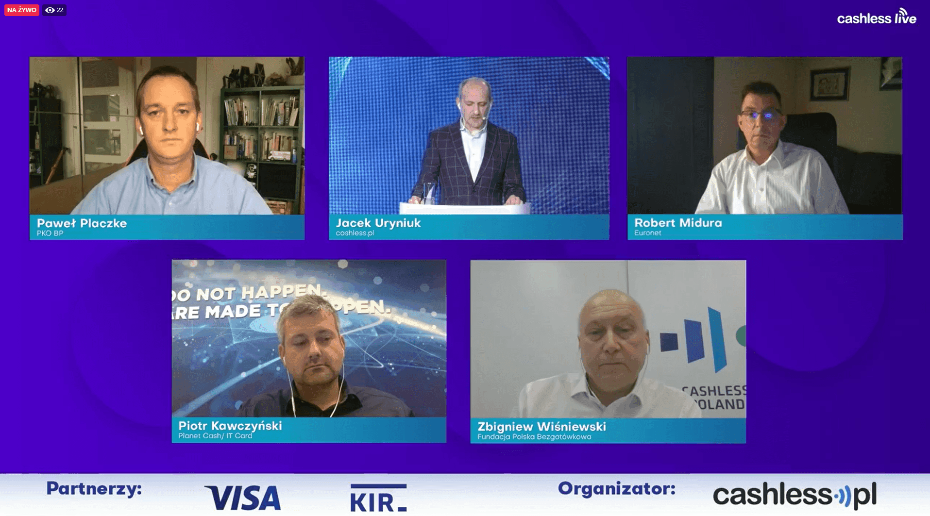 Zbigniew Wiśniewski na Cashless Live